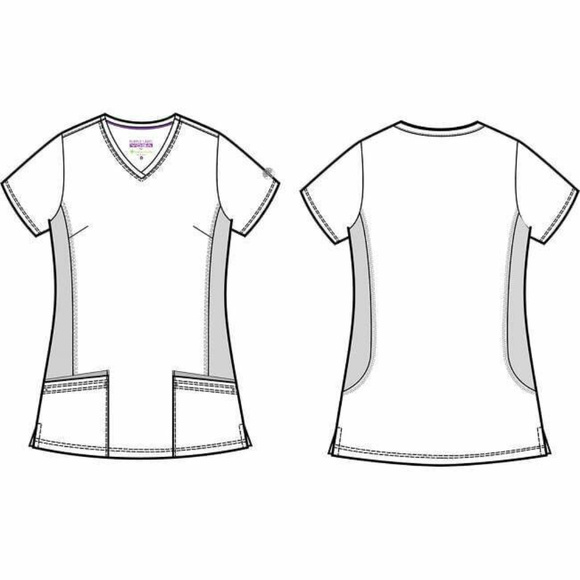 V-Neck Top by Healing Hands Scrubs - S - Picture 2 of 2